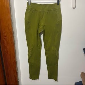 NWT Free People Movement Dusted Military leggings